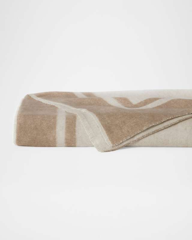 Viletta Cashmere-Blend Throw, 51" x 77"